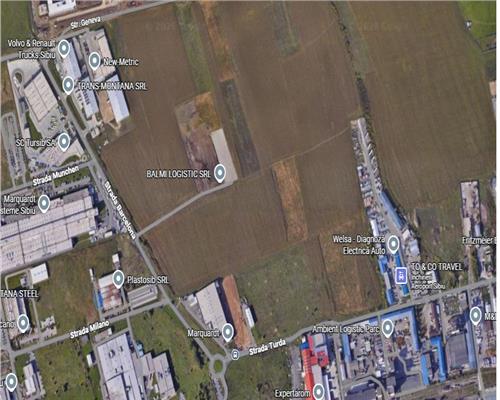 5000 sq m - Land for industrial buildings - Sibiu West